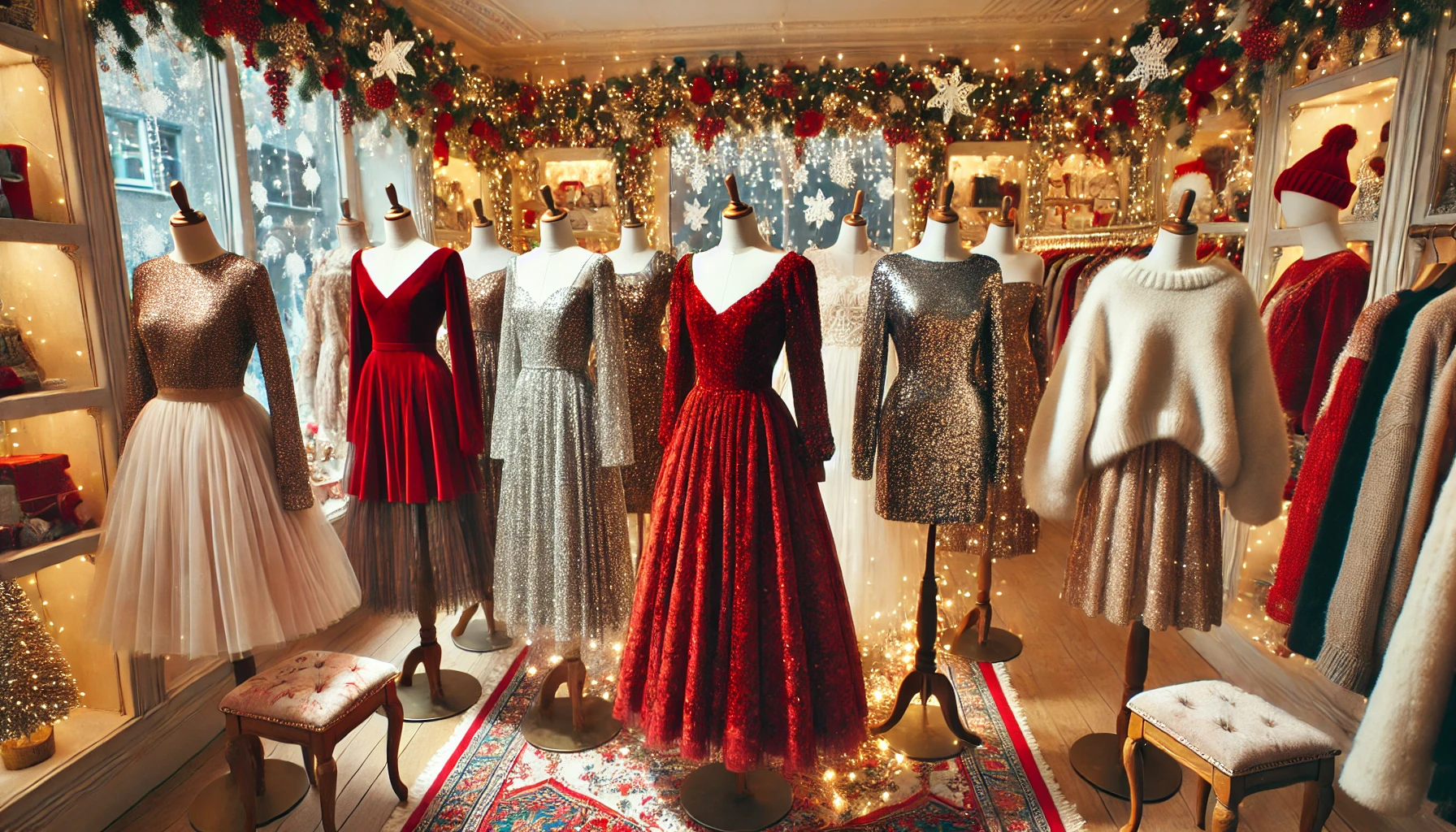 Beautiful Christmas dresses for festive celebrations