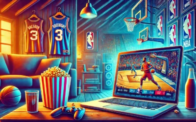 Reddit NBA Streams platform showcasing live basketball game highlights