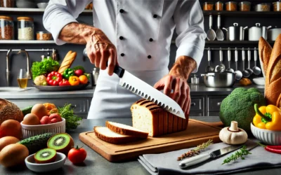 Every chef needs a bread knife in the kitchen