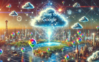 A vibrant illustration representing the PrimeTopGoogle trend, showcasing interconnected digital elements symbolizing global engagement.