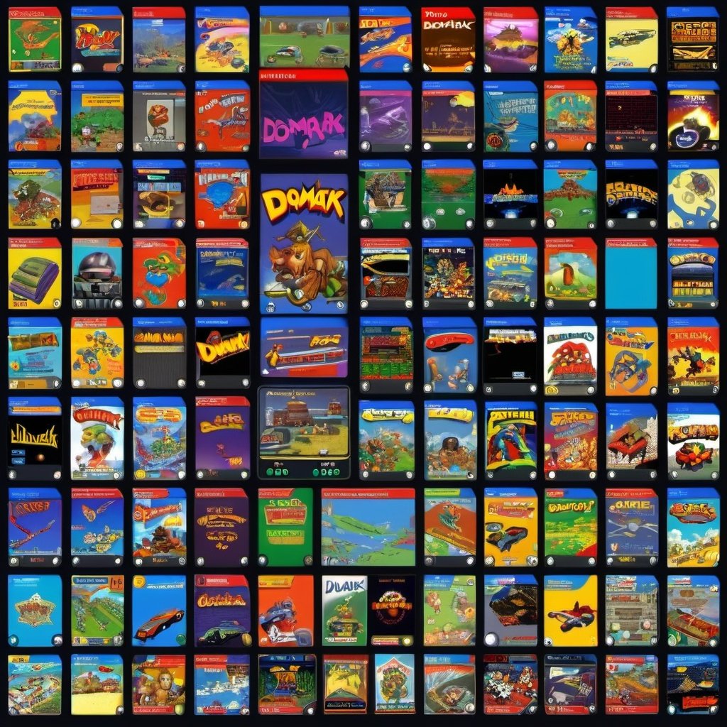 Domark Software game list highlighting classic retro games and their timeless appeal