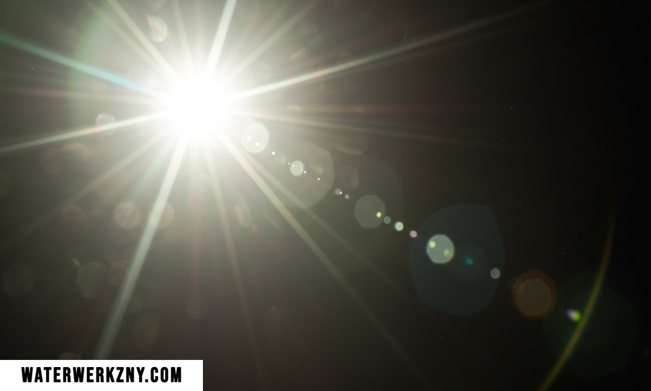 “Photeeq lens flare effect enhancing a bright photo with light streaks”