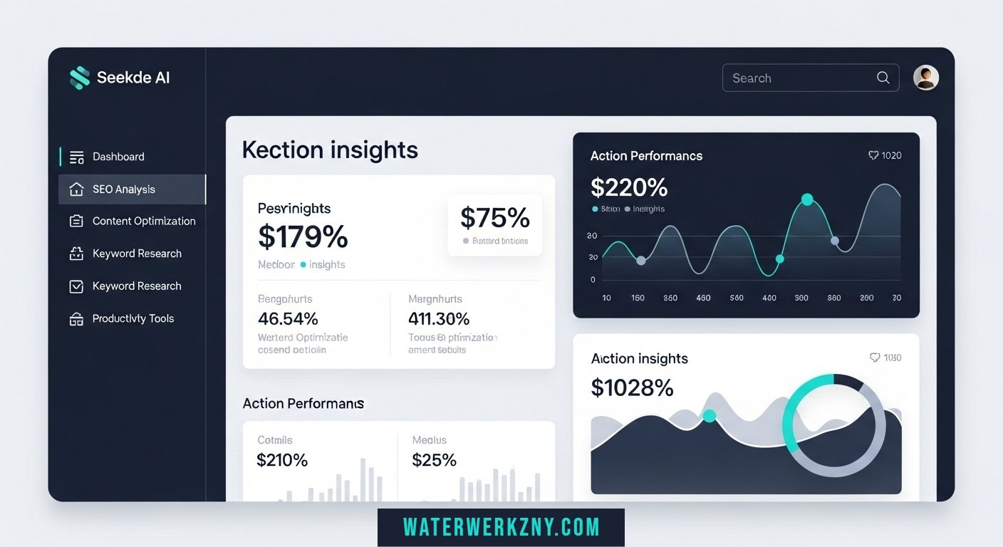 seekde AI productivity and SEO optimization platform interface